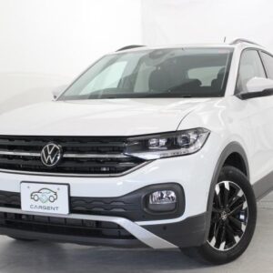 2023 Volkswagen T-Cross white gasoline used car Japan export