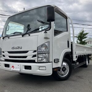 2018 Isuzu Elf Truck white diesel used car Japan export