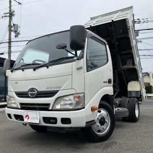 2012 Hino Dutro white diesel used car Japan export