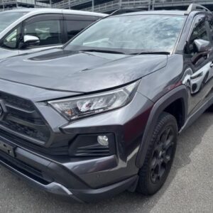 2021 Toyota Rav4 gray gasoline used car Japan export