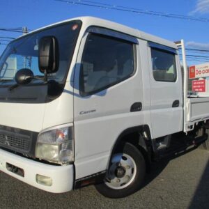 2010 Mitsubishi Fuso Canter white diesel used car Japan export