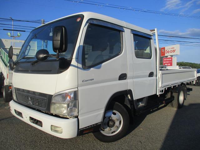 Ref:AUX-24505905 MITSUBISHI FUSO CANTER 2010 1 2010 Mitsubishi Fuso Canter white diesel used car Japan export