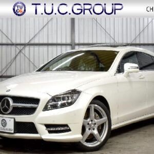 2013 Mercedes Benz Cls-Class white gasoline used car Japan export
