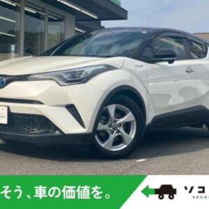 2018 Toyota C-Hr white gasoline used car Japan export