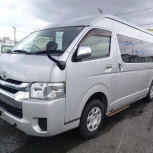 2015 Toyota Hiace Wagon silver gasoline used car Japan export