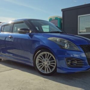 2012 Suzuki Swift Sport blue gasoline used car Japan export
