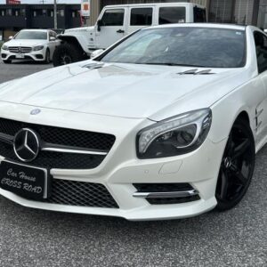 2013 Mercedes Benz Sl white gasoline used car Japan export