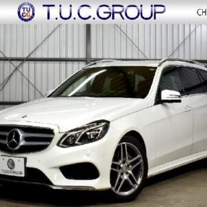 2015 Mercedes Benz E-Class white gasoline used car Japan export