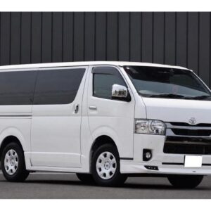 2020 Toyota Hiace Van pearl diesel used car Japan export