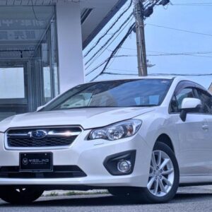 2013 Subaru Impreza G4 pearl gasoline used car Japan export