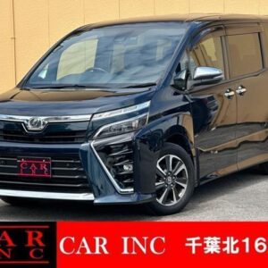 2019 Toyota Voxy black gasoline used car Japan export
