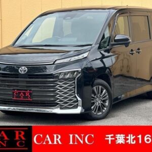 2023 Toyota Voxy black gasoline used car Japan export