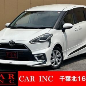 2018 Toyota Sienta pearl gasoline used car Japan export