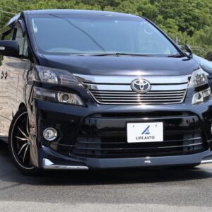 2013 Toyota Vellfire black gasoline used car Japan export