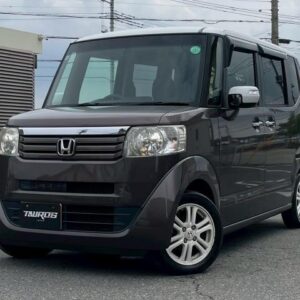 2012 Honda N-Box Plus tea gasoline used car Japan export