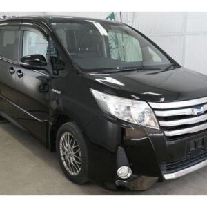 2016 Toyota Noah black hybrid used car Japan export