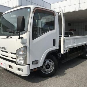 2011 Isuzu Elf Truck white diesel used car Japan export