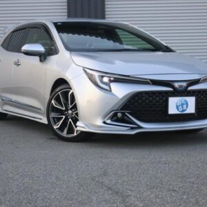 2022 Toyota Corollasport silver hybrid used car Japan export
