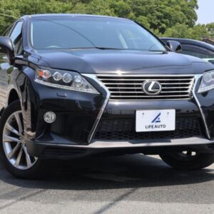 2013 Lexus Rx black gasoline used car Japan export