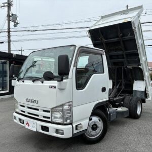 2014 Isuzu Elf Truck white diesel used car Japan export