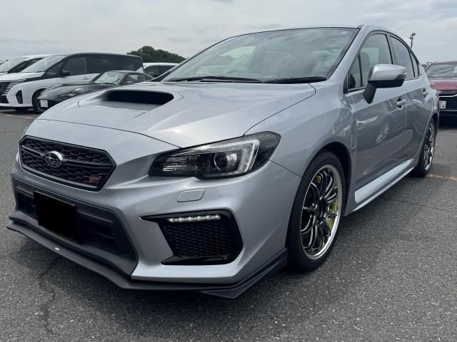 Ref:AUX-24521970 SUBARU WRX STI 2017 1 2017 Subaru Wrx Sti silver gasoline used car Japan export