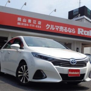 2015 Toyota Sai pearl hybrid used car Japan export