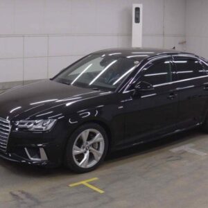 2019 Audi A4 black gasoline used car Japan export