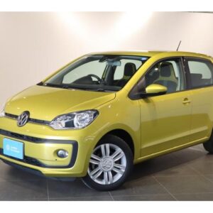 2018 Volkswagen Up! yellow gasoline used car Japan export