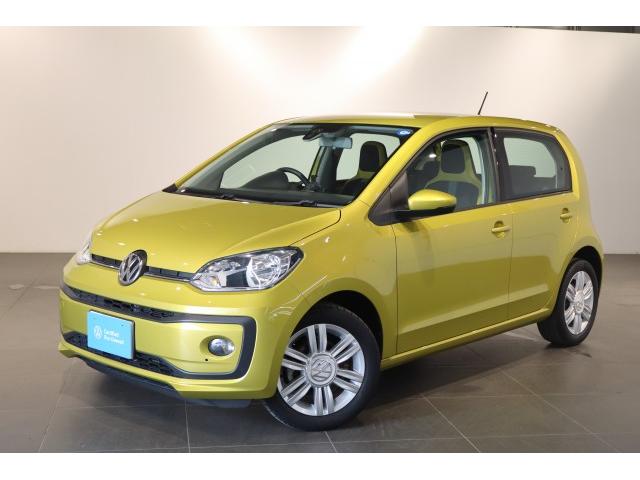 Ref:AUX-24524575 VOLKSWAGEN UP! 2018 1 2018 Volkswagen Up! yellow gasoline used car Japan export