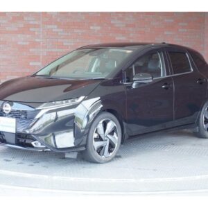 2022 Nissan Aura black gasoline used car Japan export