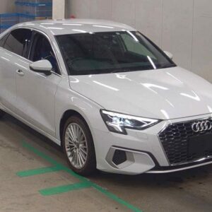 2023 Audi A3 Sedan white gasoline used car Japan export