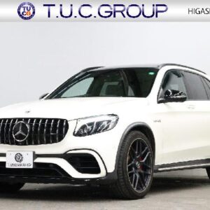 2019 Mercedes Amg Glc white gasoline used car Japan export