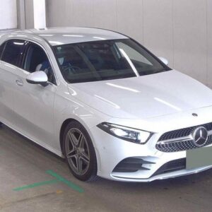 2019 Mercedes Benz A-Class white diesel used car Japan export