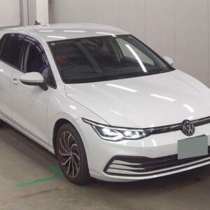 2023 Volkswagen Golf white gasoline used car Japan export