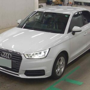 2015 Audi A1 Sportback white gasoline used car Japan export