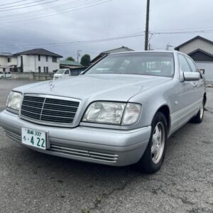 1997 Mercedes Benz S-Class silver gasoline used car Japan export