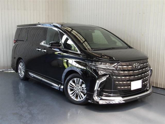 Ref:AUX-24526808 TOYOTA ALPHARD 2024 1 2024 Toyota Alphard black gasoline used car Japan export