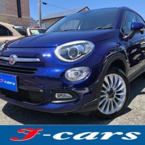 2017 Fiat 500X blue gasoline used car Japan export