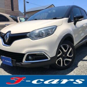 2015 Renault Captur white gasoline used car Japan export