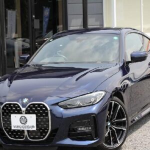 2021 Bmw 4 Series blue gasoline used car Japan export