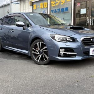 2014 Subaru Levorg blue gasoline used car Japan export