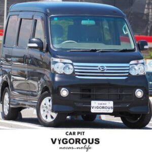 2014 Daihatsu Atrai Wagon black gasoline used car Japan export