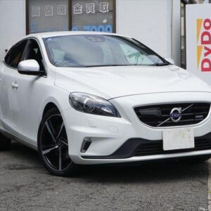 2014 Volvo V40 white gasoline used car Japan export