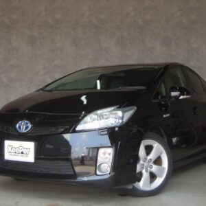 2009 Toyota Prius black hybrid used car Japan export