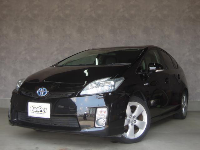 Ref:AUX-24536959 TOYOTA PRIUS 2009 1 2009 Toyota Prius black hybrid used car Japan export