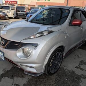 2013 Nissan Juke silver gasoline used car Japan export