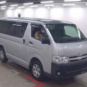2011 Toyota Regius Ace Van silver diesel used car Japan export