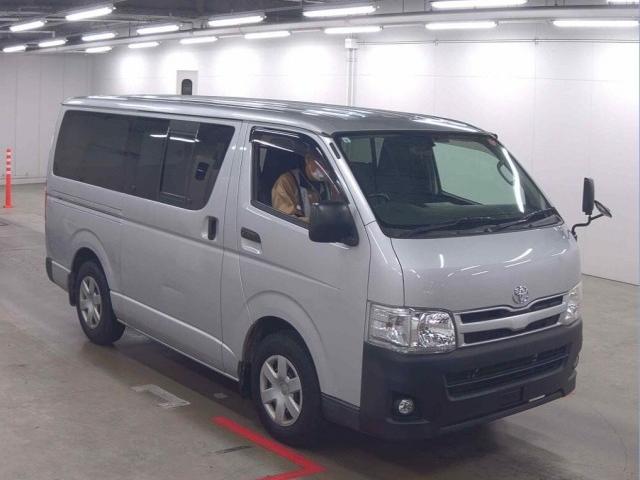 Ref:AUX-24541421 TOYOTA REGIUS ACE VAN 2011 1 2011 Toyota Regius Ace Van silver diesel used car Japan export