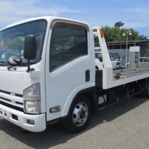 2011 Isuzu Elf Truck white diesel used car Japan export