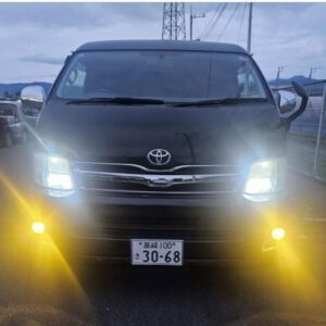 2012 Toyota Regius Ace Van black gasoline used car Japan export